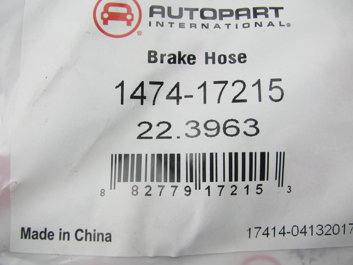Autopart 1474-17215 Rear Brake Hose - 1990-1997 Honda Accord, 1995-1998 Odyssey
