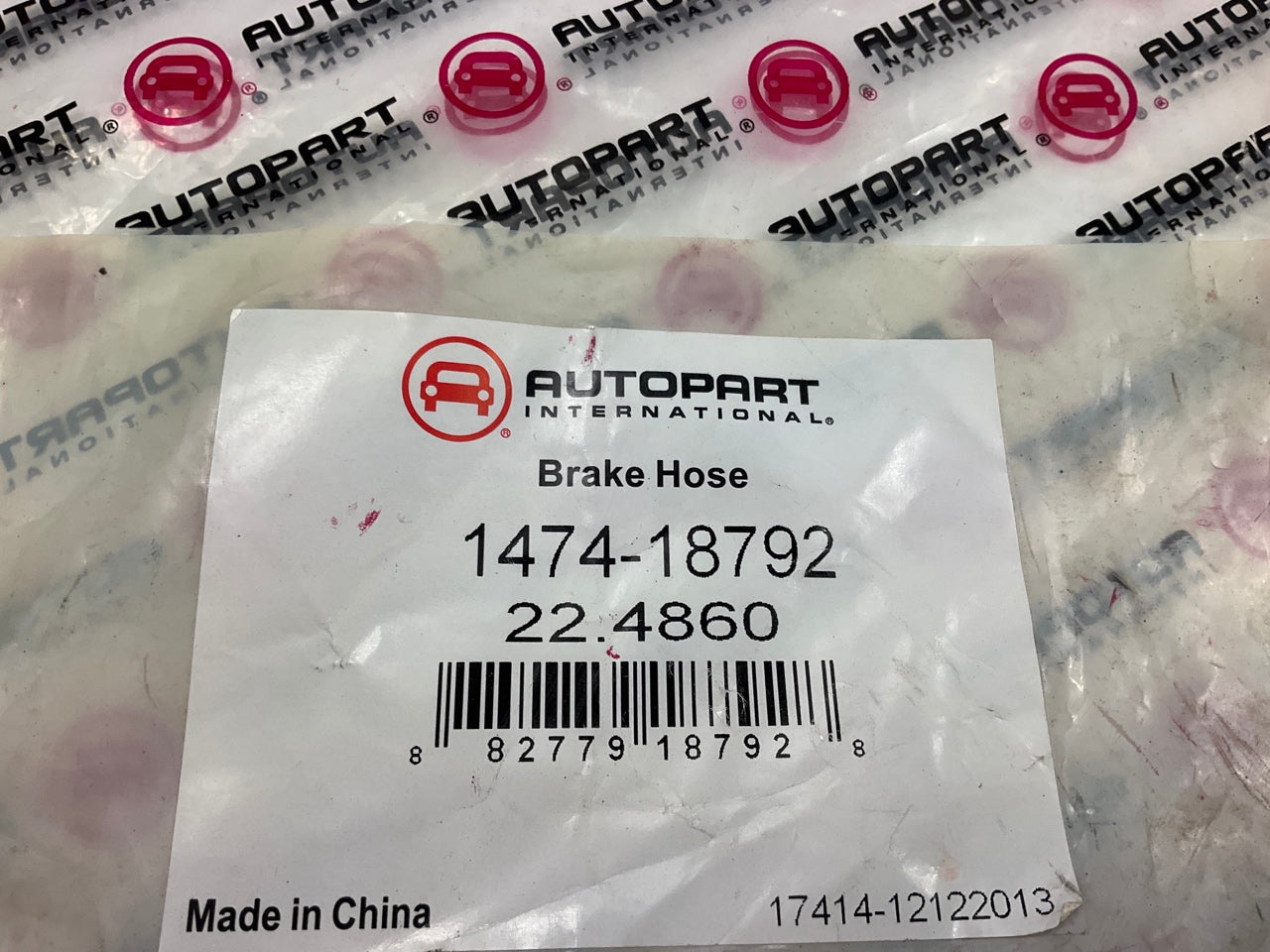 Autopart International 1474-18792 Rear Center Brake Hose For 2003 Subaru Impreza