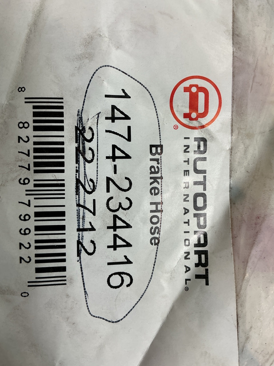 Autopart International 1474-234416 Front Brake Hydraulic Hose