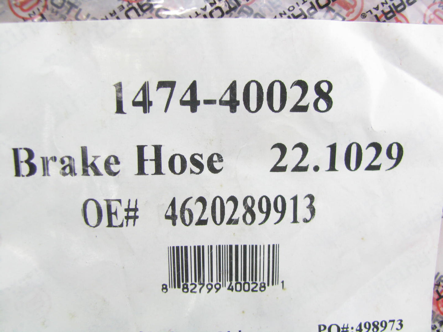 Autopart International 1474-40028 Brake Hydraulic Hose - Rear Left / Right