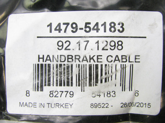 Autopart 1479-54083 Front Parking Brake Cable 1999-2000 Mercedes-Benz C43 AMG