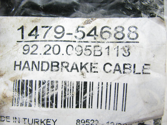 Autopart International 1479-54688 Parking Brake Cable - Rear Right