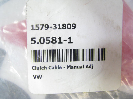 Autopart 1579-31809 Clutch Cable 1995-00 VW Cabrio 1993-98 Golf 1993-99 Jetta