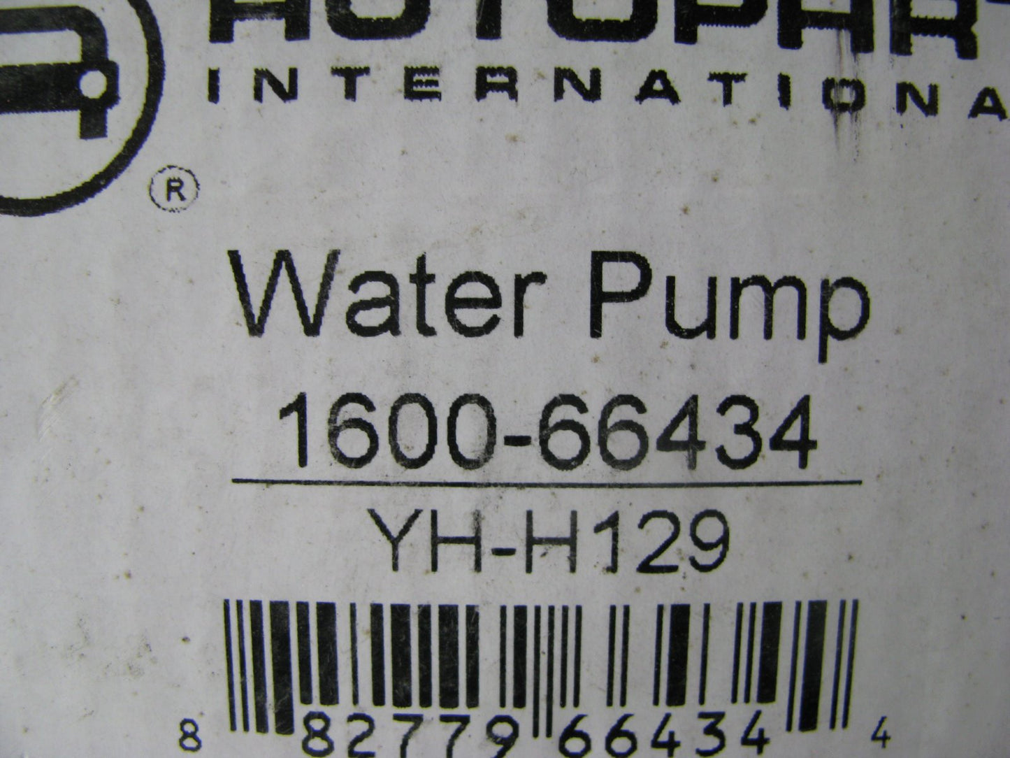 Autopart Intl 1600-66434 Water Pump - 1995-1998 Acura TL, 92-94 Vigor 2.5L L5