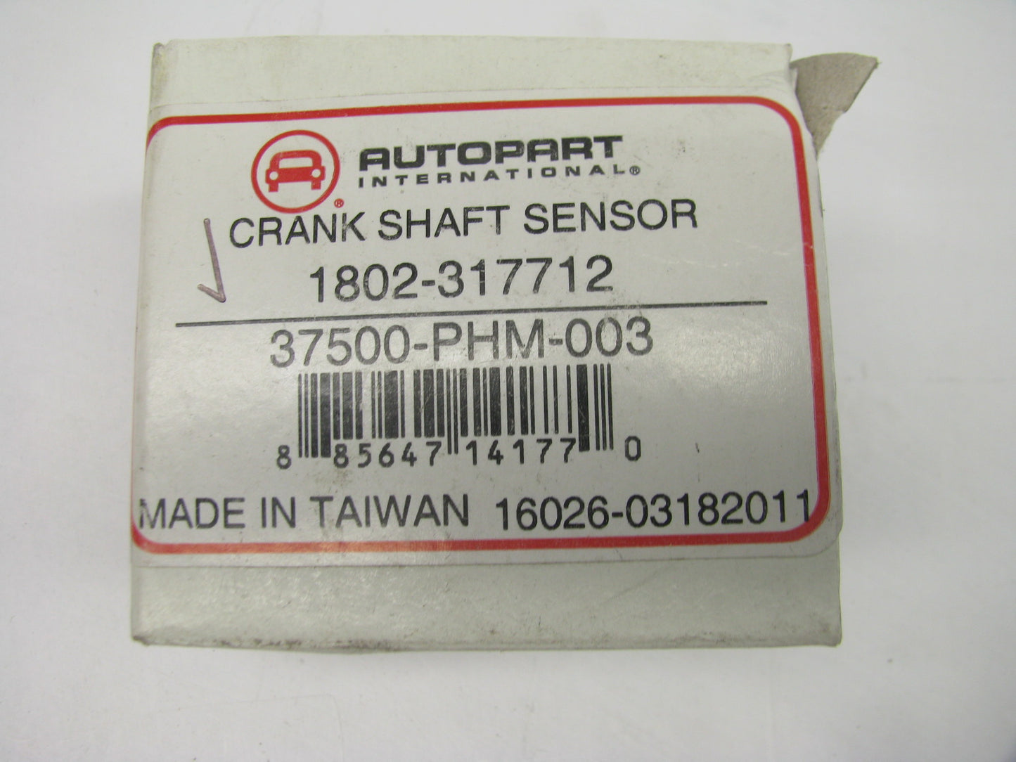 Autopart 1802-317712 Engine Crankshaft Position Sensor 2000-2006 Honda Insight