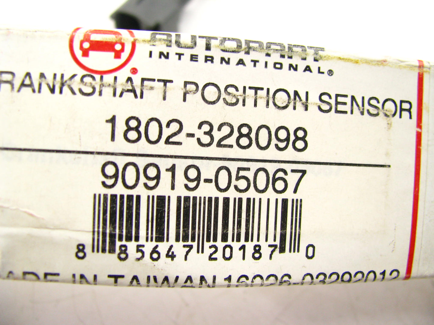 Autopart Intl 1802-328098 Engine Crankshaft Position Sensor For 2008-15 Scion Xb
