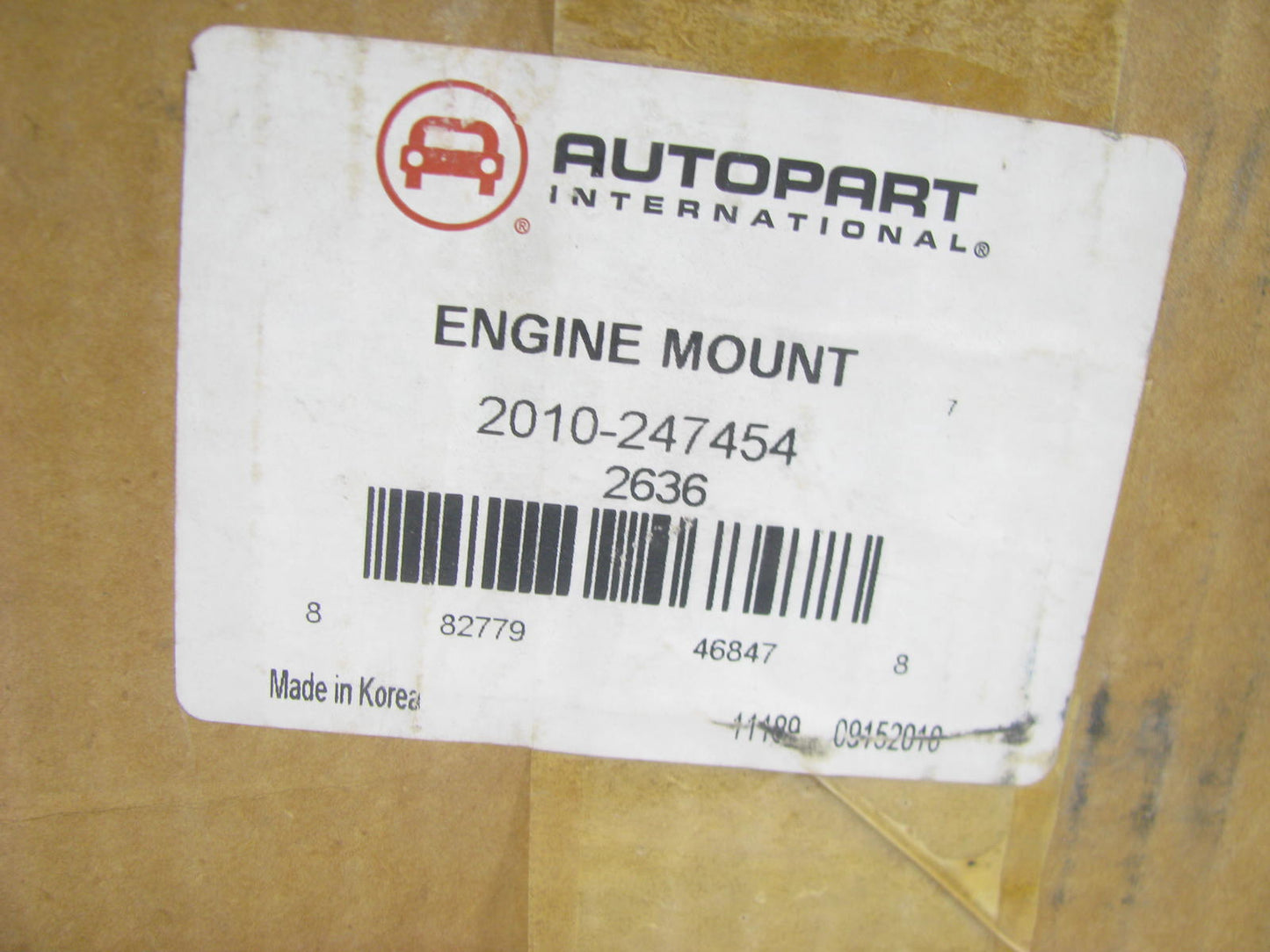 Autopart International 2010-247454 Engine Motor Mount - Front Left