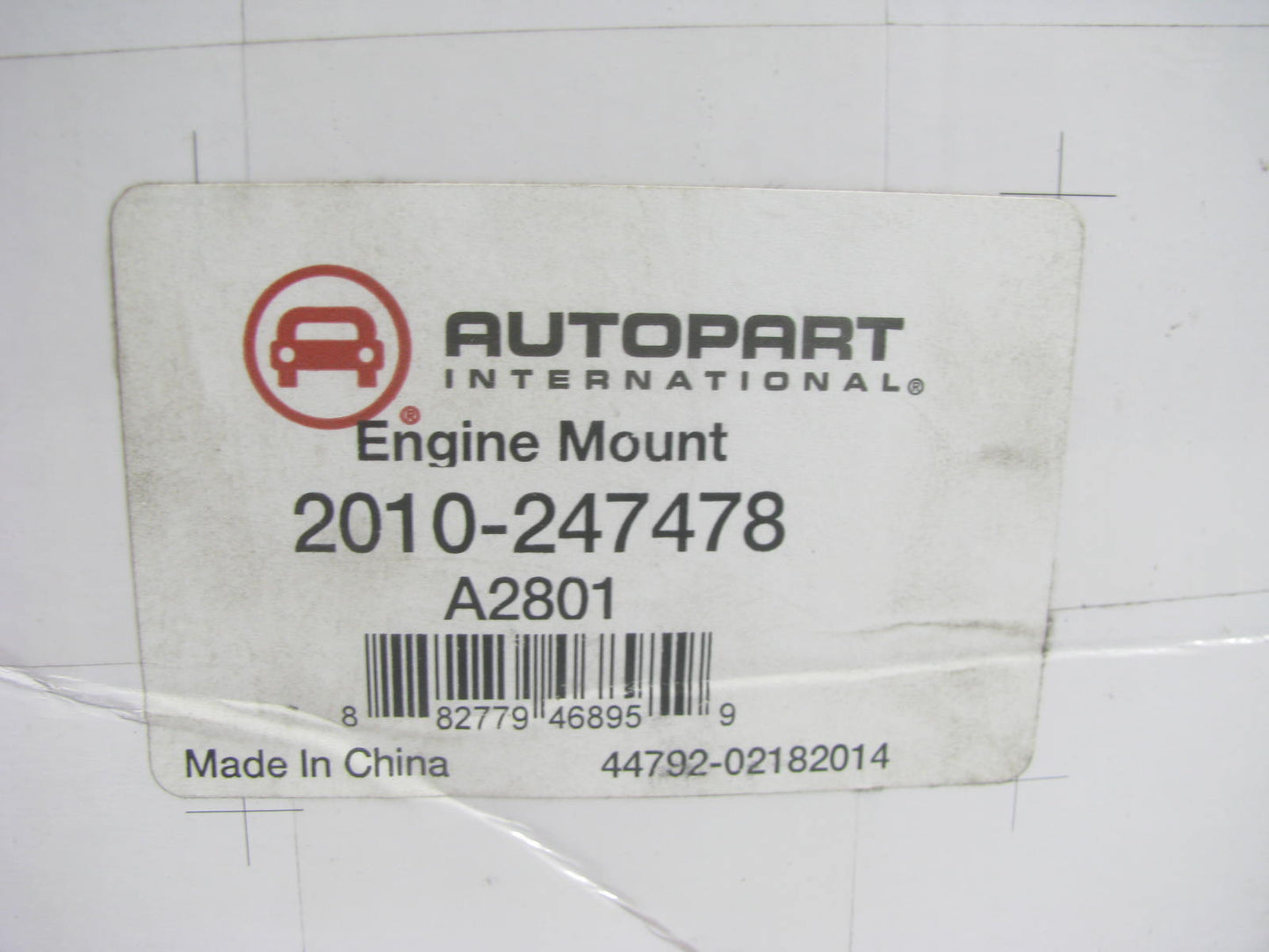 Autopart International 2010-247478 Engine Motor Mount - Front Right
