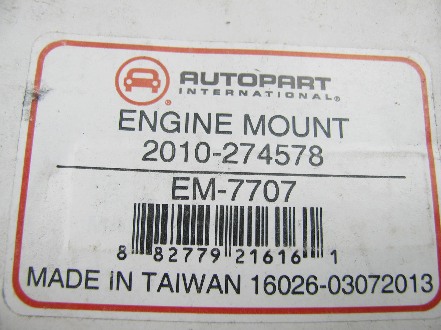 Autopart International 2010-274578 Engine Mount Front Right