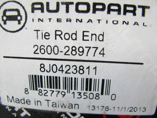 Autopart International 2600-289774 Steering Tie Rod End - Front Left Outer
