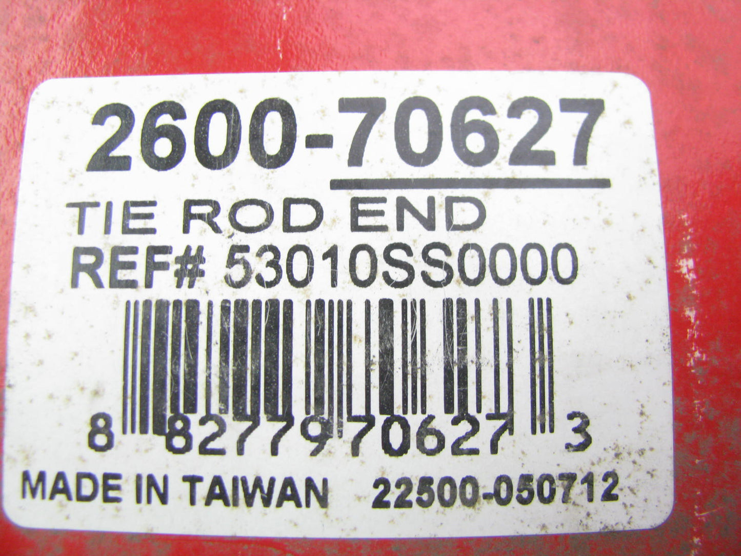 Autopart 2600-70627 Front Inner Steering Tie Rod End 1992-1996 Honda Prelude