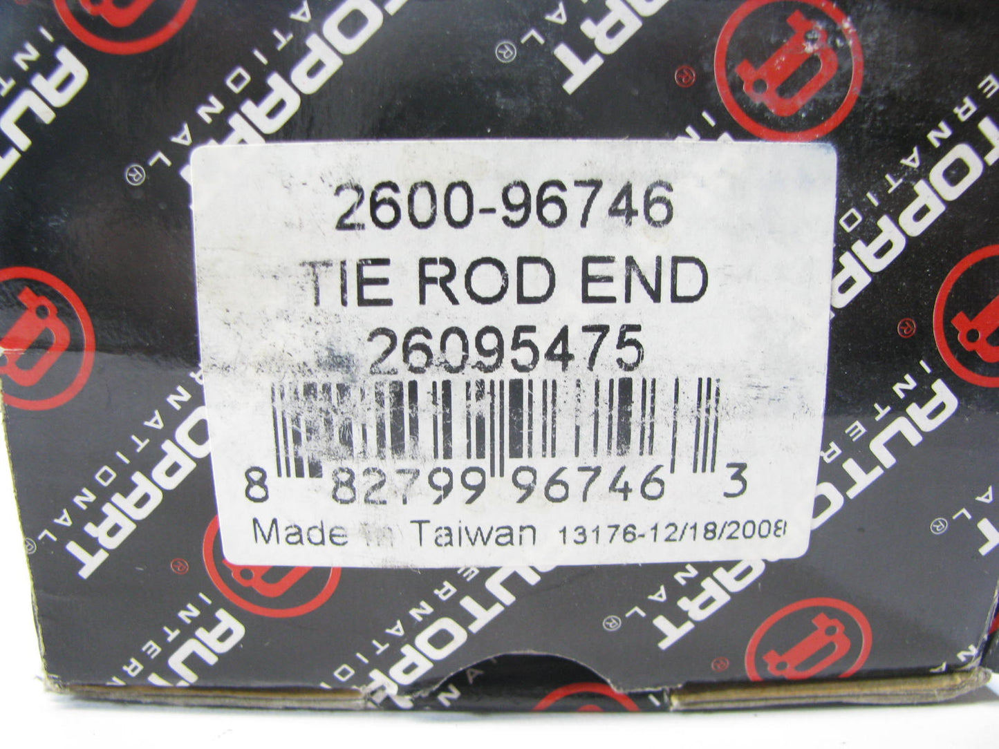 Autopart International 2600-96746 Steering Tie Rod End - Front Outer