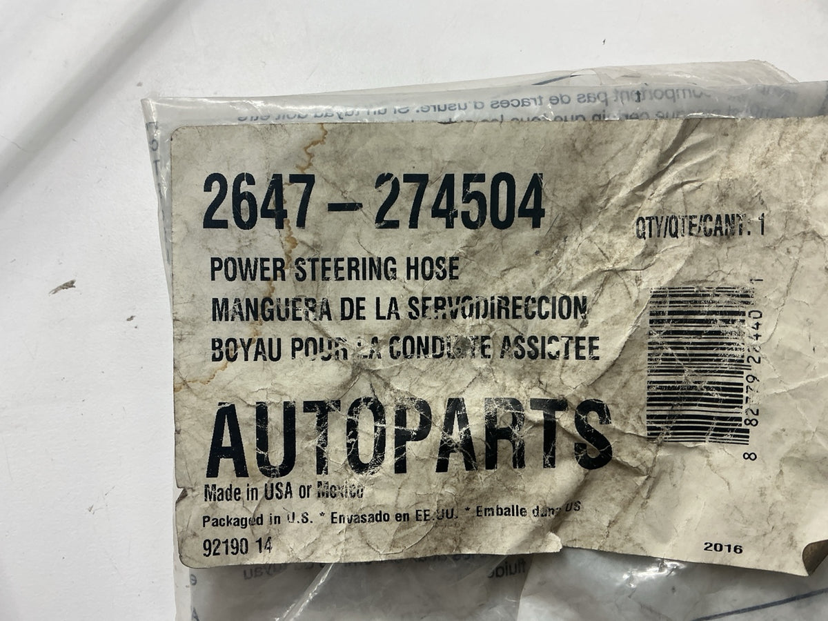 Autopart International 2647-274504 Power Steering Return Hose Line