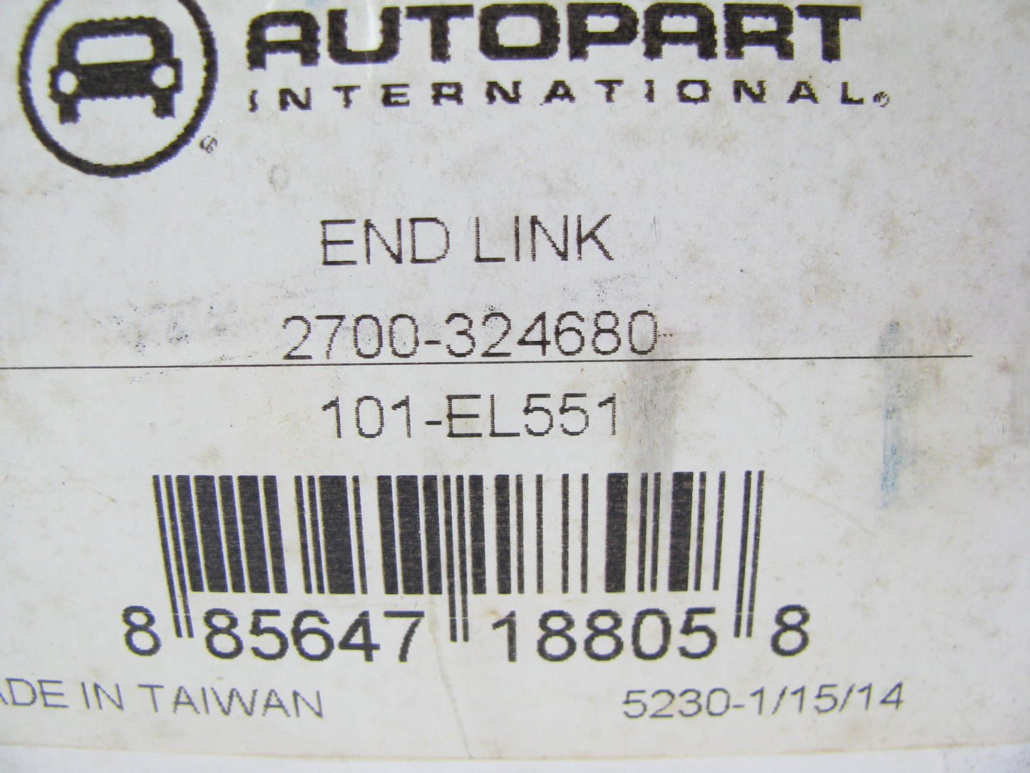 Autopart 2700-324680 Rear Stabilizer Sway Bar Link Kit 2009-2010 Hummer H3T