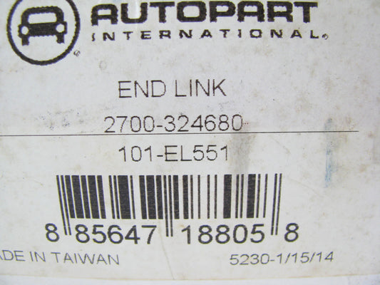 Autopart 2700-324680 Rear Stabilizer Sway Bar Link Kit 2009-2010 Hummer H3T