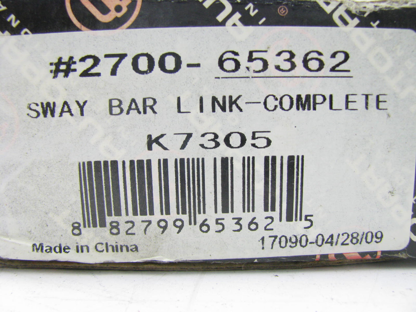 (2) Autopart International 2700-65362 Front Sway Bar Links - K7305