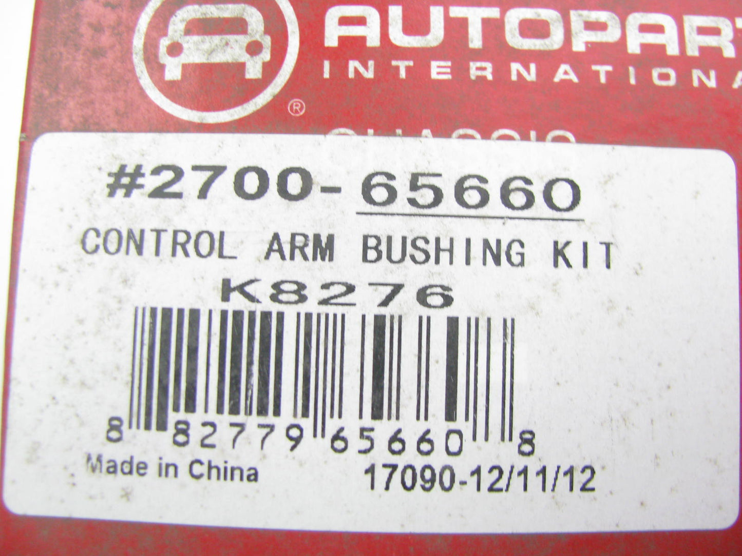 Autopart International 2700-65660 Suspension Control Arm Bushing Kit Front Upper
