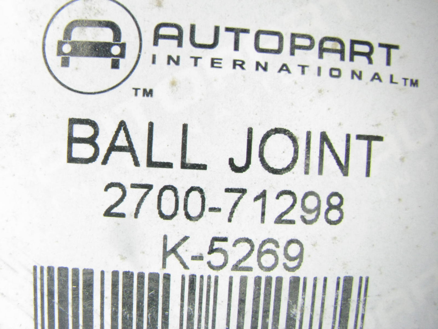 Autopart International 2700-71298 Suspension Ball Joint - Front Lower