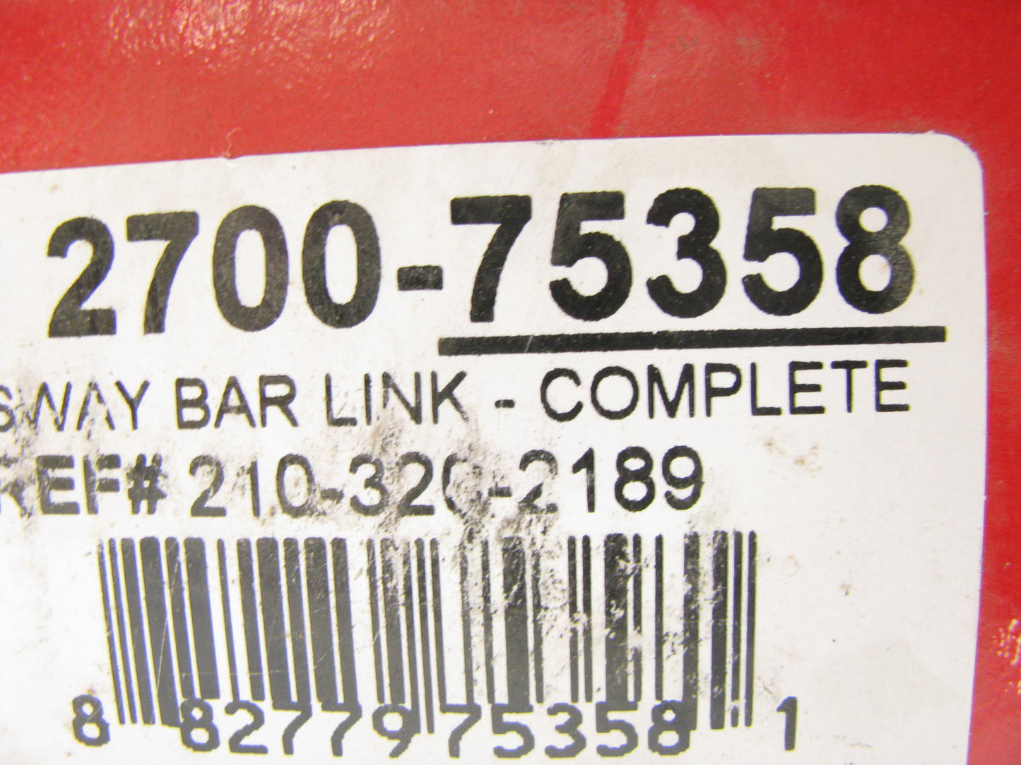 Autopart 2700-75358 Suspension Stabilizer Sway Bar Link Kit - Front Left