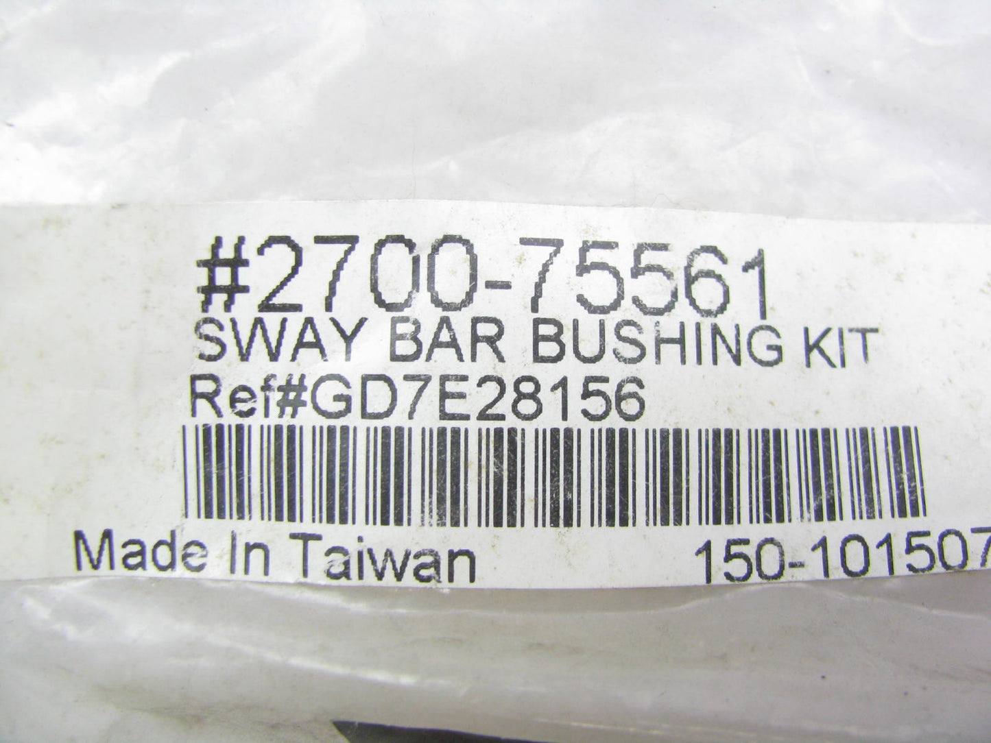 Autopart 2700-75561 Rear Stabilizer Sway Bar Bushing Kit For 1998-1999 Mazda 626