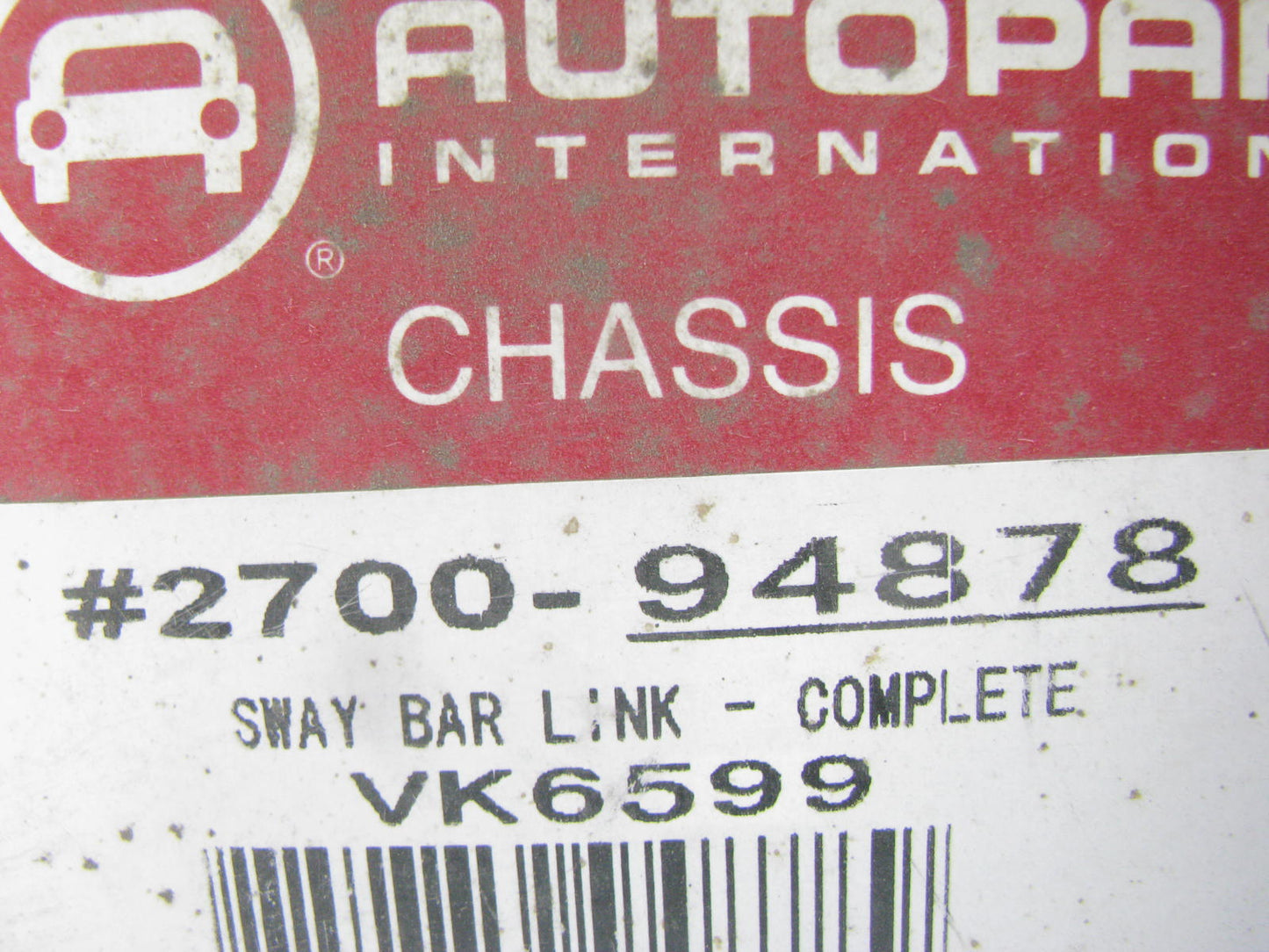 Autopart International 2700-94878 Suspension Stabilizer Sway Bar Link Kit - Rear