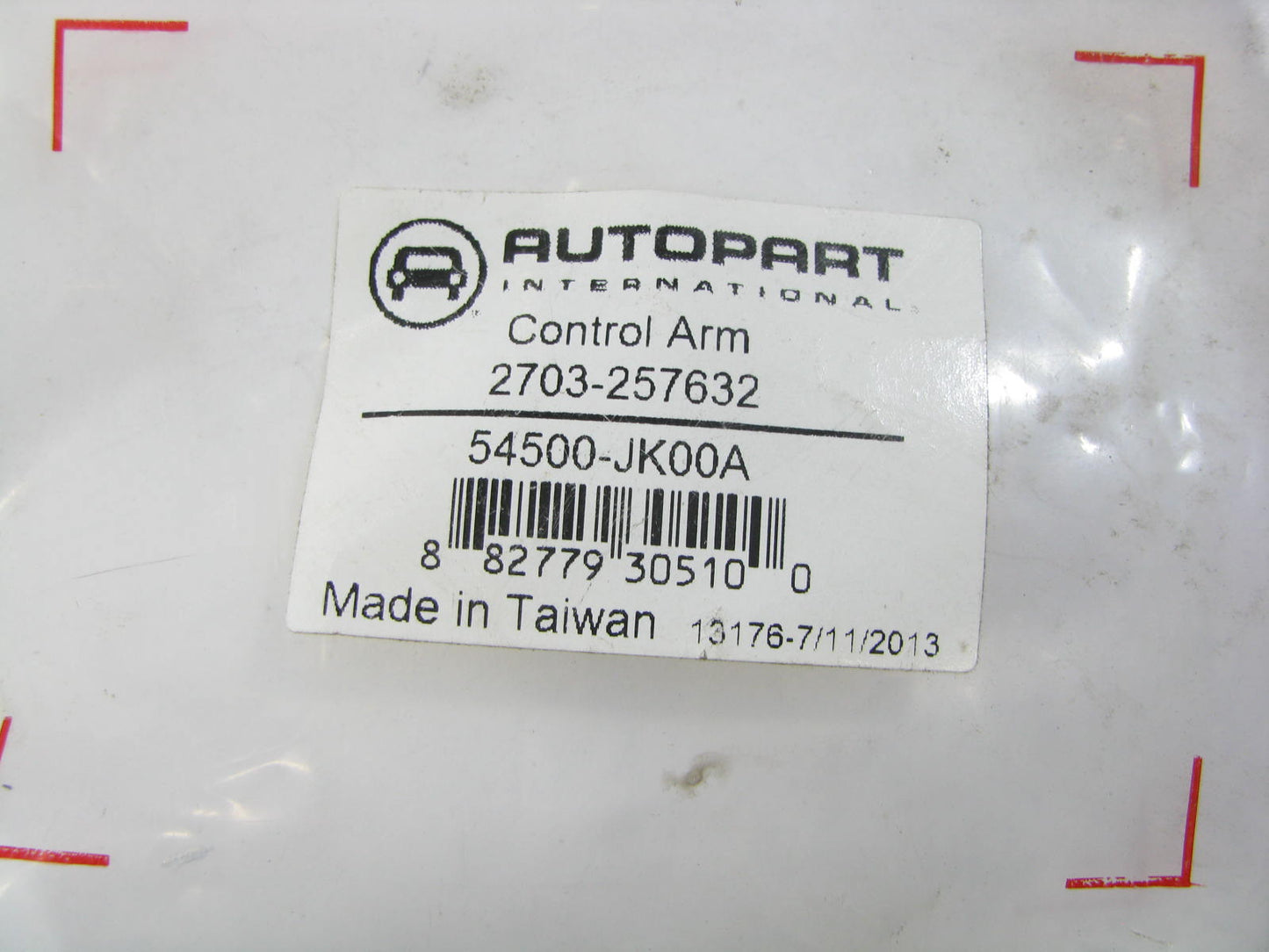 Autopart 2703-257632 Suspension Control Arm & Ball Joint - Front Right Lower