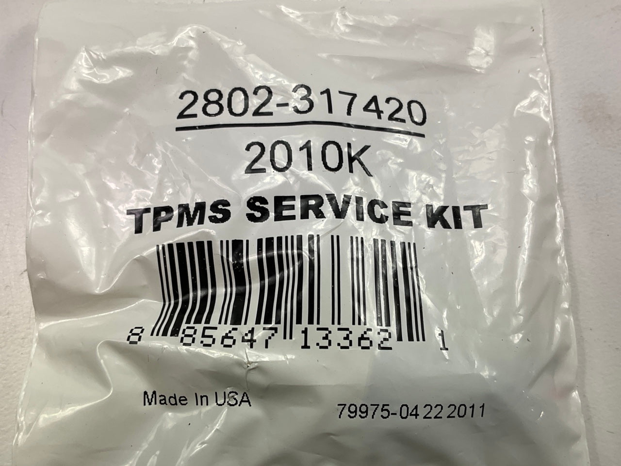 (4) Autopart Intl 2802-317420 TPMS Sensor Service Hardware Installation Kit