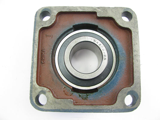 Autopro FWG-1-1-2R Ball Bearing Flange Unit 1-1/2'' Bore 4'' Bolt Centers 4 Hole