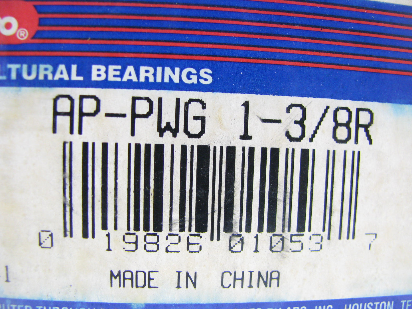 Autopro PWG-1-3-8R Pillow Block Bearing 1-3/8'' Bore 1.8125'' Shaft To Center
