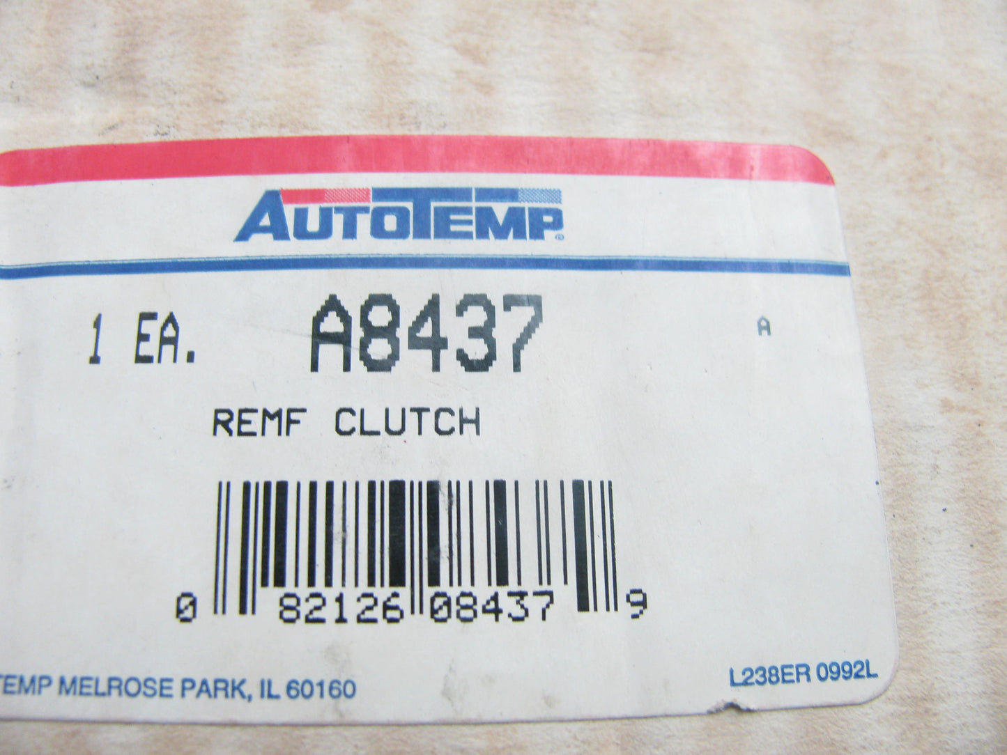 Autotemp A8437 REMAN A/C Compressor Clutch