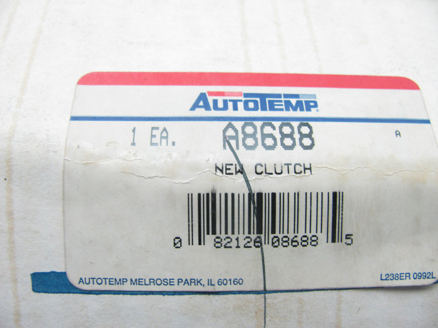 NEW - Autotemp A8688 A/C Compressor Clutch For Ford FS6 A/C Compressor