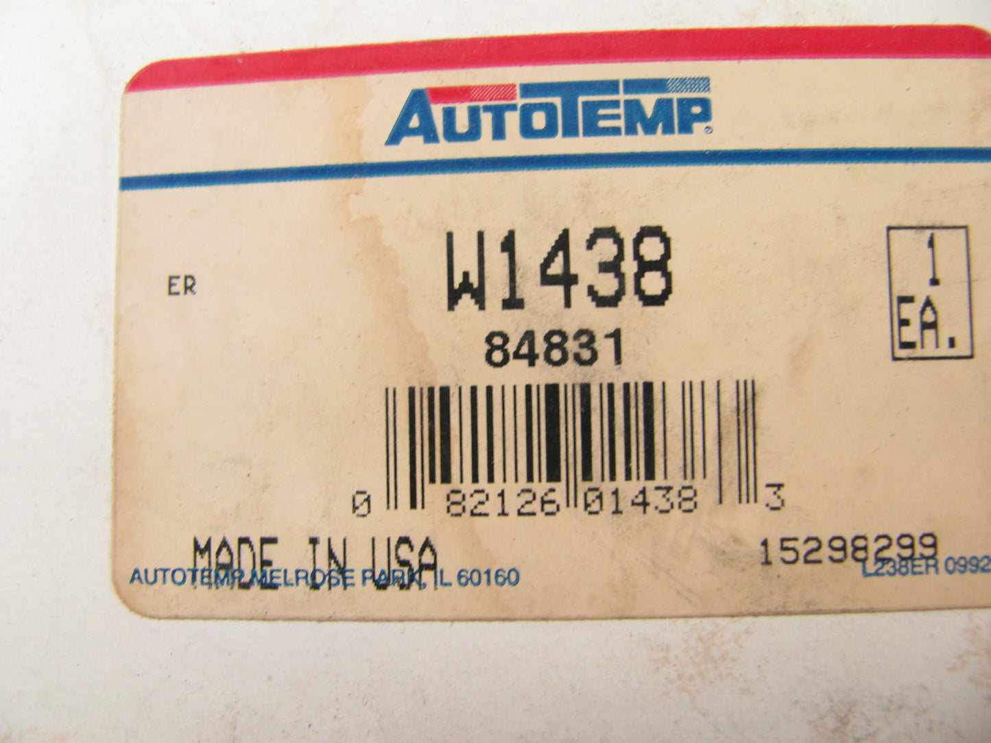 Autotemp W1438 Engine Coolant Water Neck Outlet - 1968-1993 Ford 289 302 351W