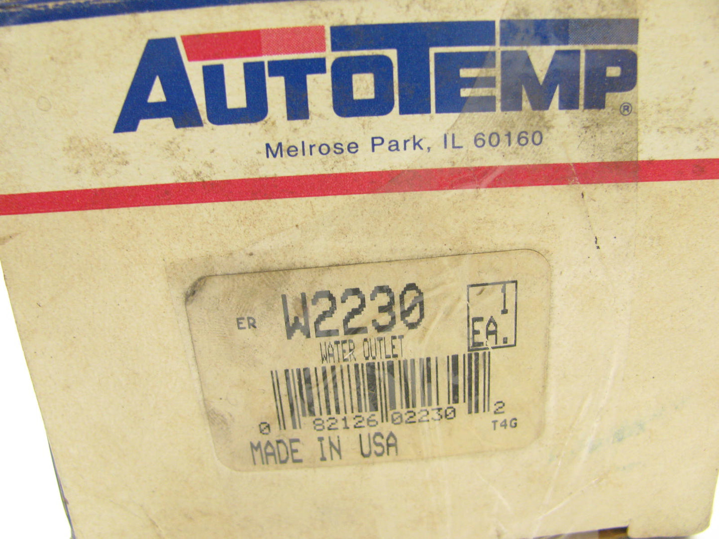 Autotemp W2230 Engine Coolant Water Outlet for 1986-1994 GM 2.8L 3.1L