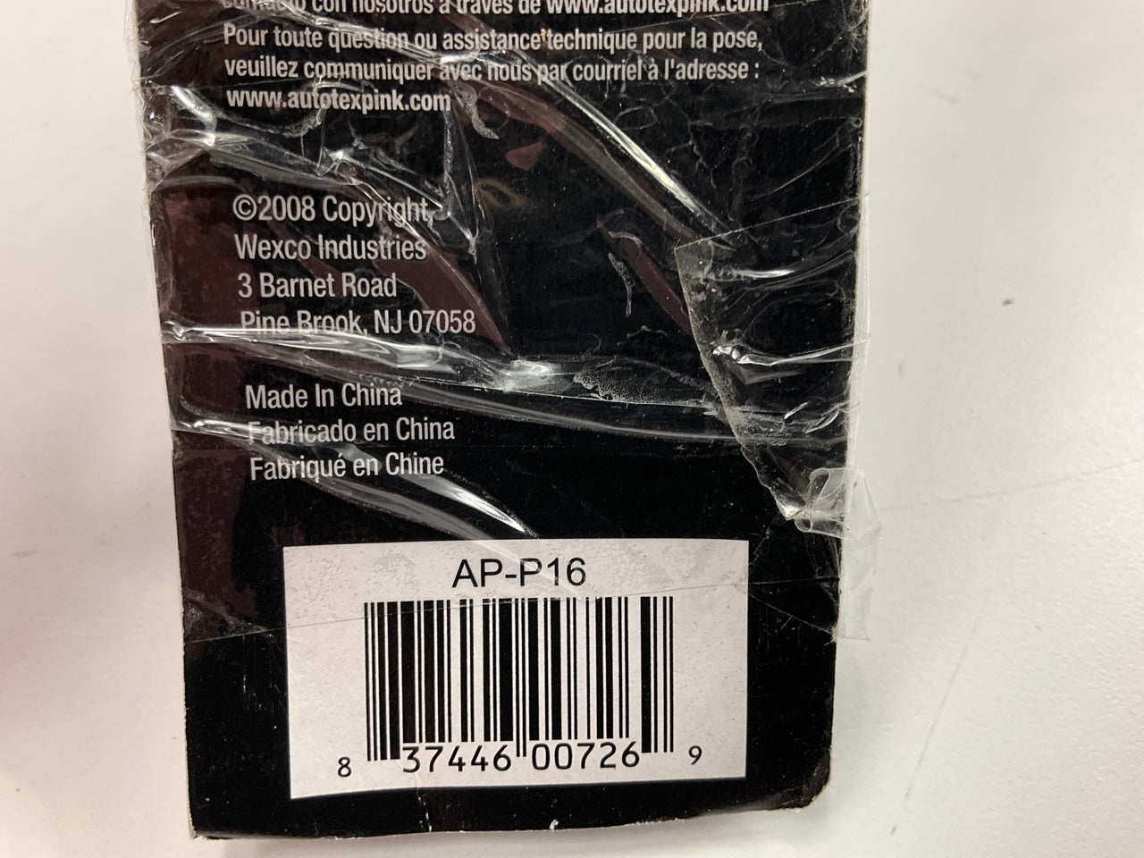 Autotex AP-616 PINK Windshield Wiper Blade - 16''