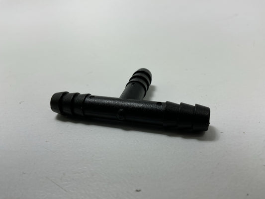 (10) Auveco 10110 Hose Tee Connector 1/4'', Triple-Barbed Ends, Nylon