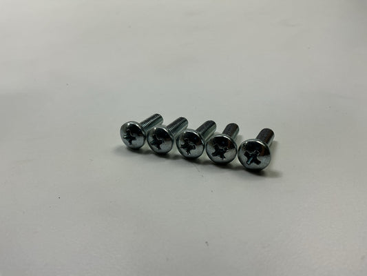 Auveco 15873 M5.8x16mm Zinc Phillips Pan Head Screws Qty 100