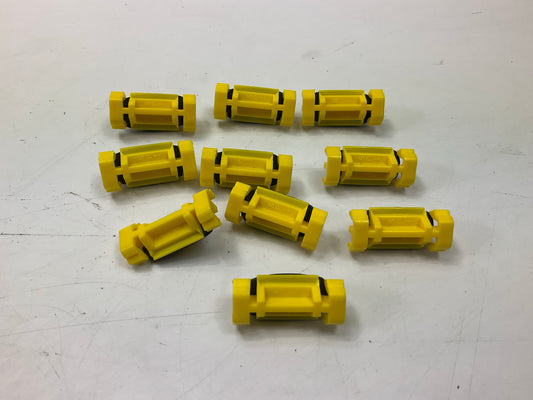 (10) Auveco 21156 Nylon Moulding Clips Fit 6mm Hole