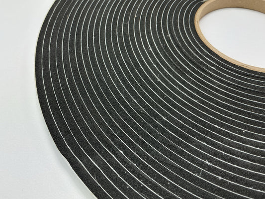Auveco 4850 5/32'' X 3/8'' X 50 Feet Peel-Bak Neoprene Sponge Weatherstrip Seal