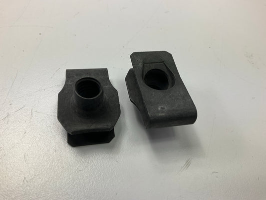 Auveco AP10054 3/8''-16 Extruded ''U'' Nuts, Pack Of 2
