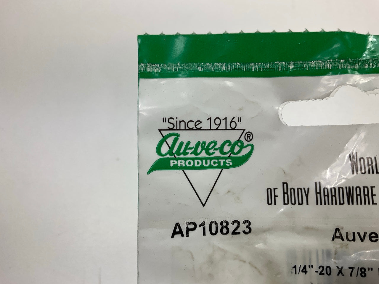 Auveco AP10823 Hex Head Sems Bolts W/Dog Point 1/4''-20 X 7/8'' 7/16'' Hex Qty 70