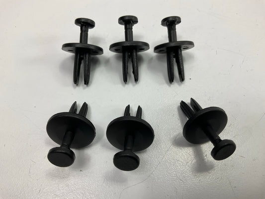 Auveco AP12567 Front Bumper Fascia Plastic Retainer Clip Push Rivet Qty 30