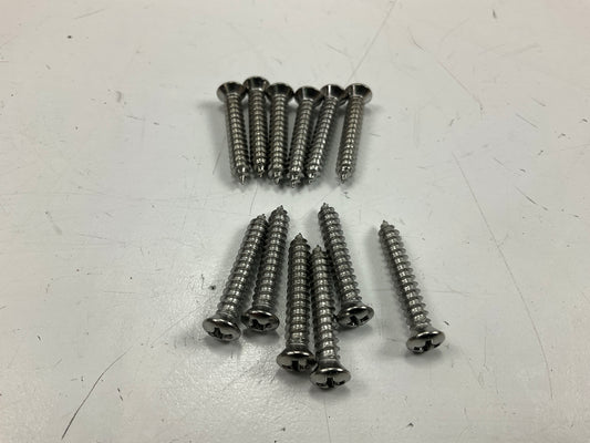 Auveco AP1483 Phillips Oval Head #8 X 1'', #6 HD, Tapping Screws Qty 780