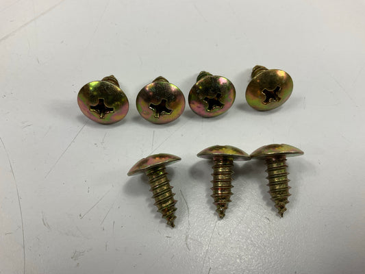 Auveco AP17098 Phillips Truss Head License Plate Screw M6.3-1.81 X 15mm Qty 98