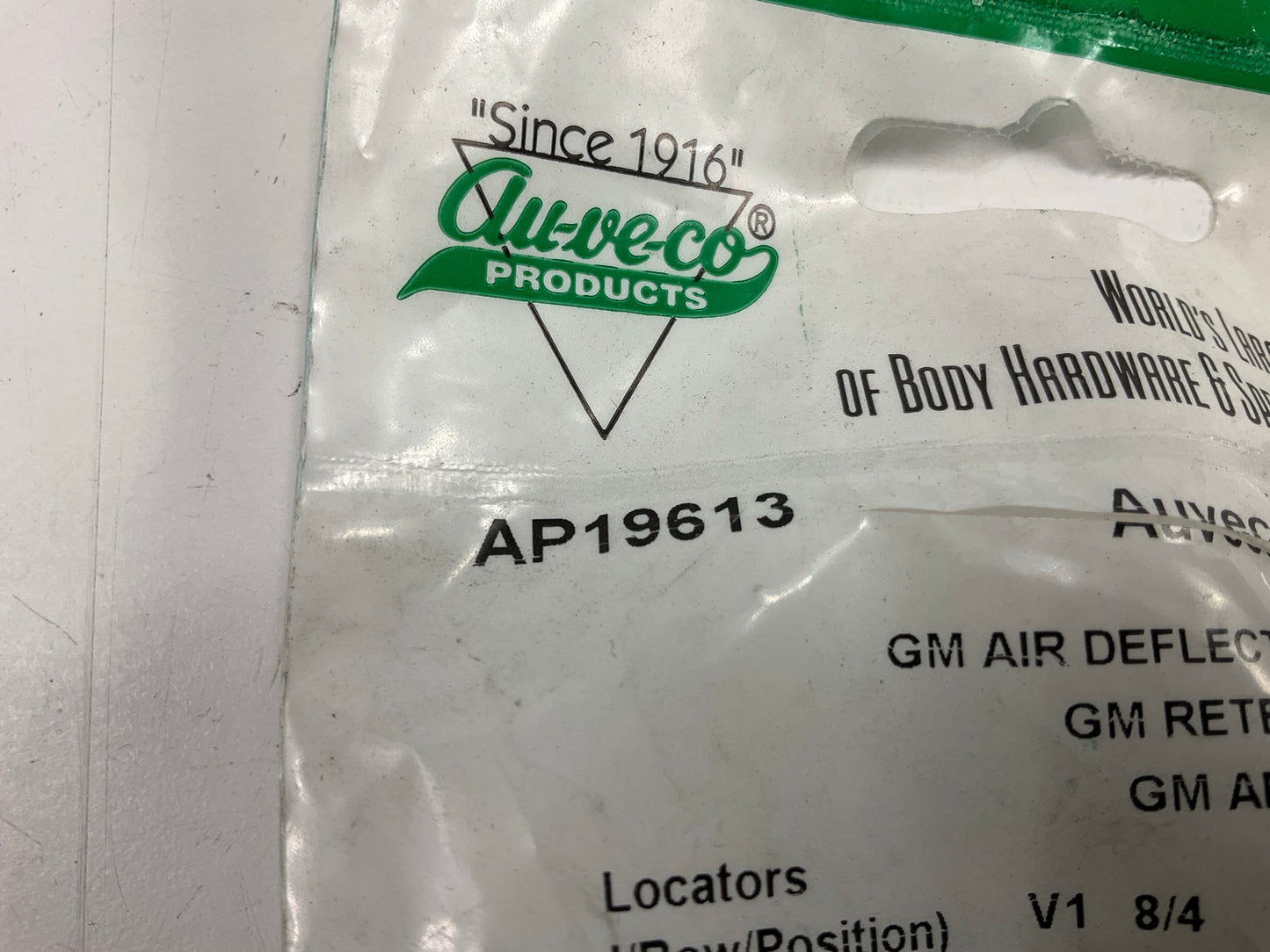 Auveco AP19613 Lower Front Air Deflector Retainer Clip Qty 36