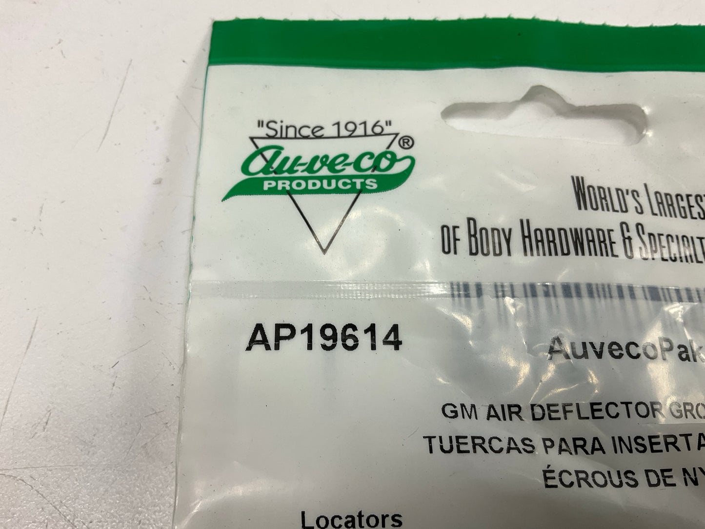Auveco AP19614 Front Air Deflector Grommet Head Dia 28mm Stem Lgth 13mm Qty 138
