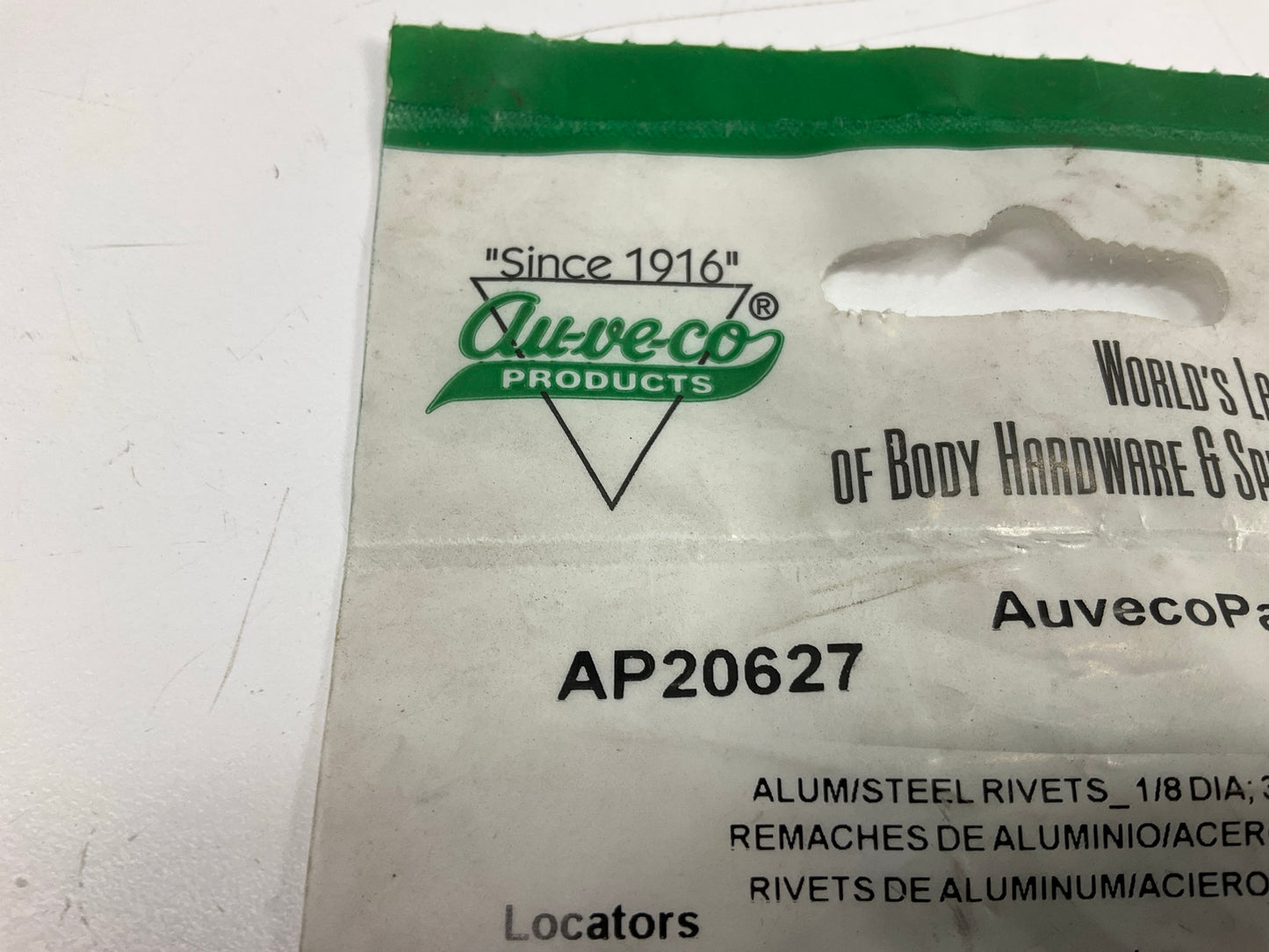 (16) Auveco AP20627 Specialty Rivet, 1/8'' Steel Shank, 5/16'' Aluminum Flange
