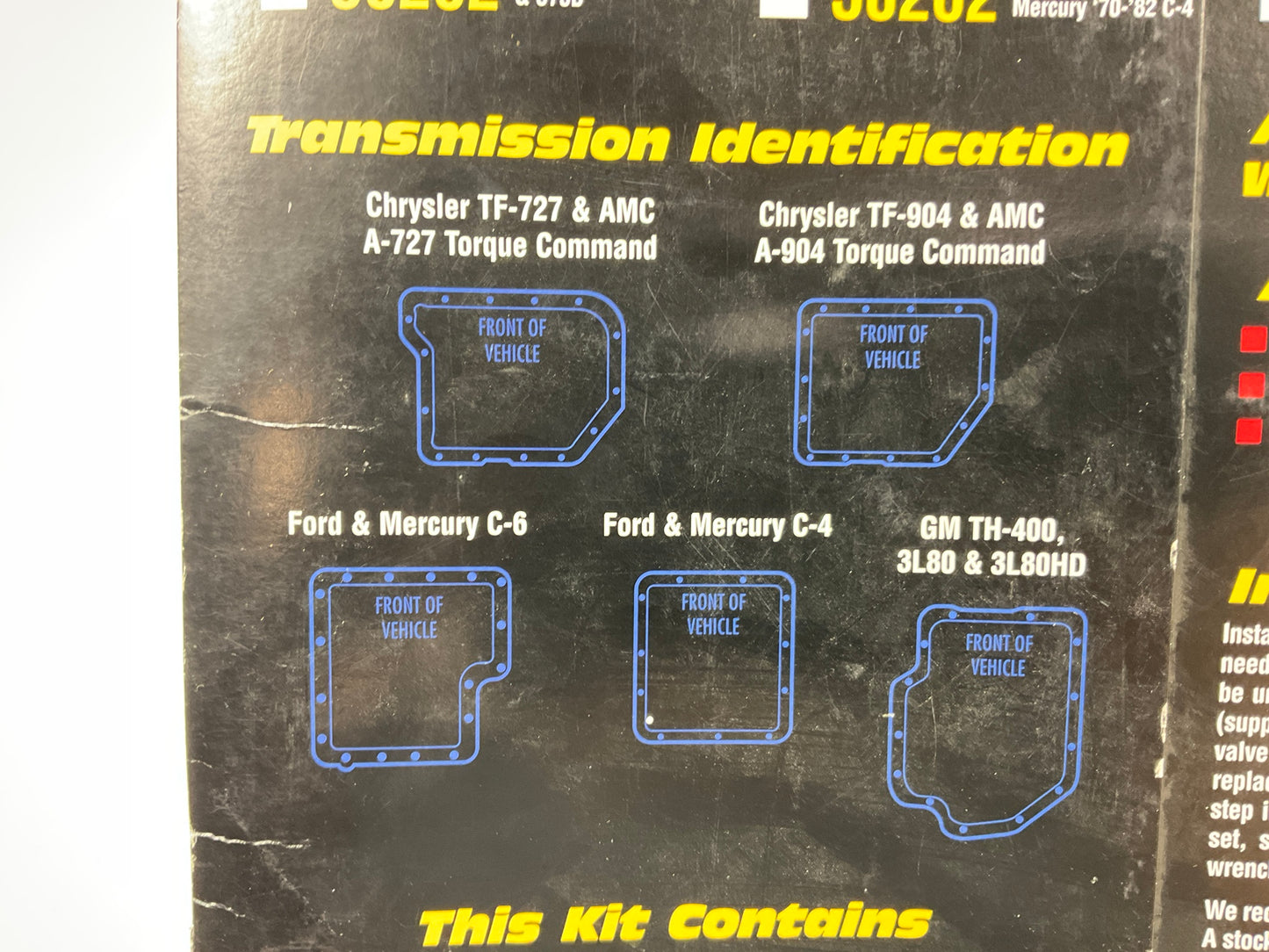 B&M 20260 Auto Transmission Upgrade Kit Shift Improver 65-87 GM TH400 TH375