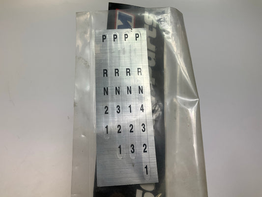 B&M 80869 Replacement Indicator Decal For Magnum Grip Automatic Shifter