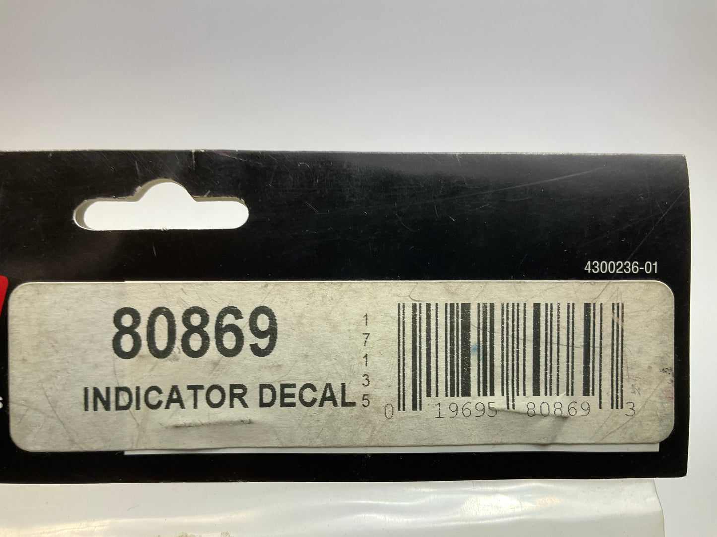 B&M 80869 Replacement Indicator Decal For Magnum Grip Automatic Shifter