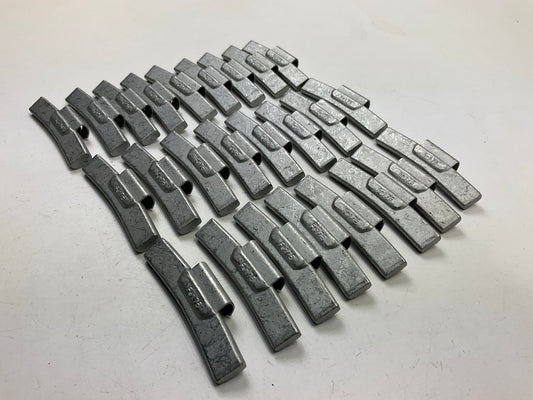 25 Pcs - Bada 90-8946 Coated ALFE Wheel Weights, 1.75 Oz (1-3/4 Oz)